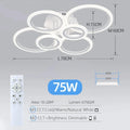 Modern LED Ring Ceiling Chandelier