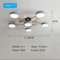 3-Color LED Chandelier for Home