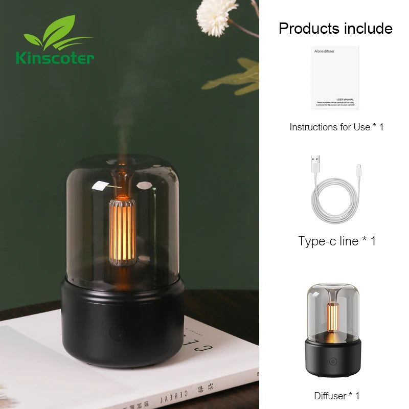 Portable Mini Aroma Diffuser USB Air Humidifier