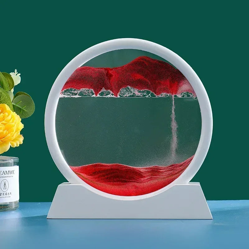 3D Moving Sand Art Deep Sea Hourglass