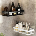 2PCS No-Drill Bathroom Shelf Rack