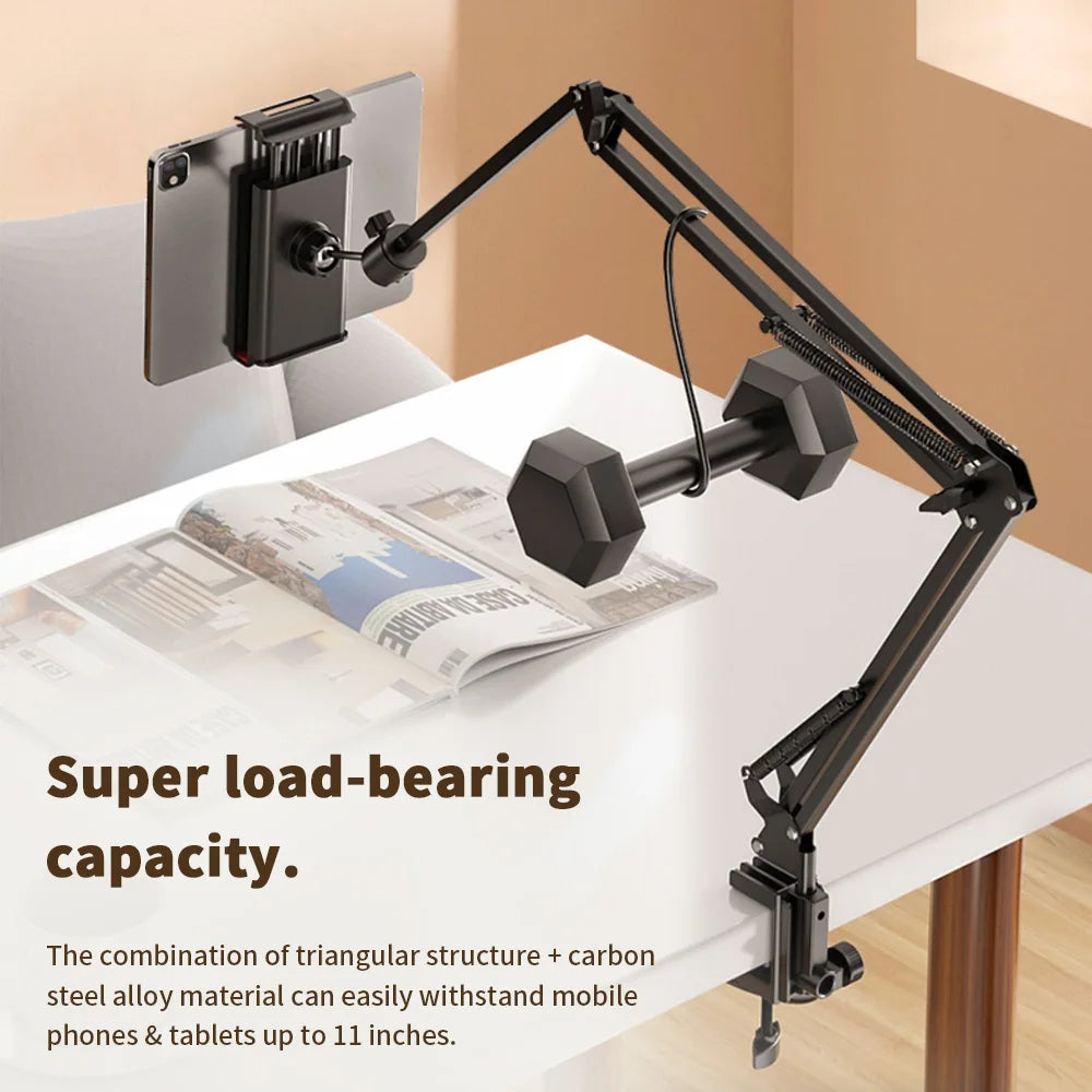 360° Rotating Bed Tablet Holder