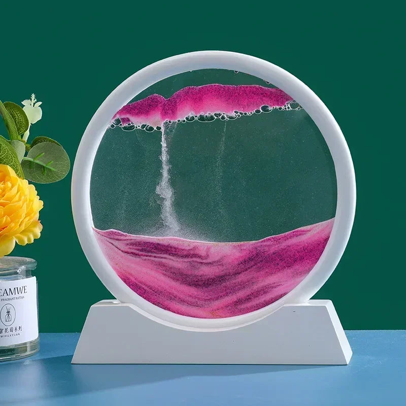 3D Moving Sand Art Deep Sea Hourglass