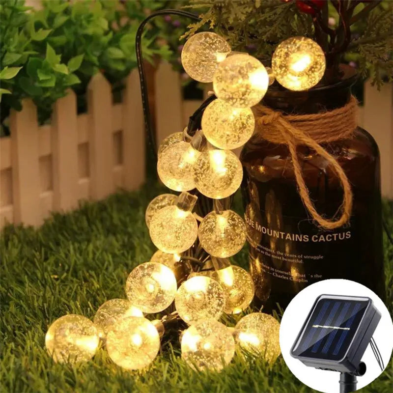 5m LED Solar Fairy Lights