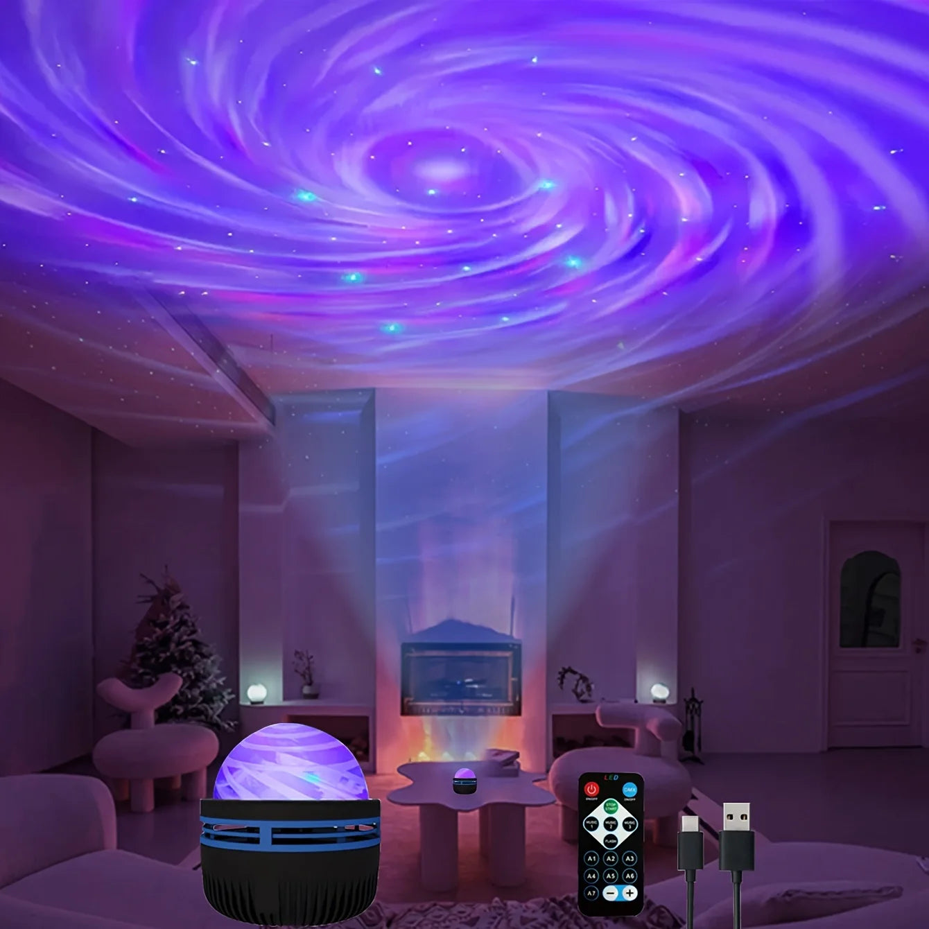 Starry Sky Galaxy Lamp Projector