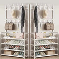 Multi-Layer Clothes Hanger Shoe Rack Organizer