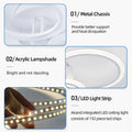 Modern LED Ring Ceiling Chandelier