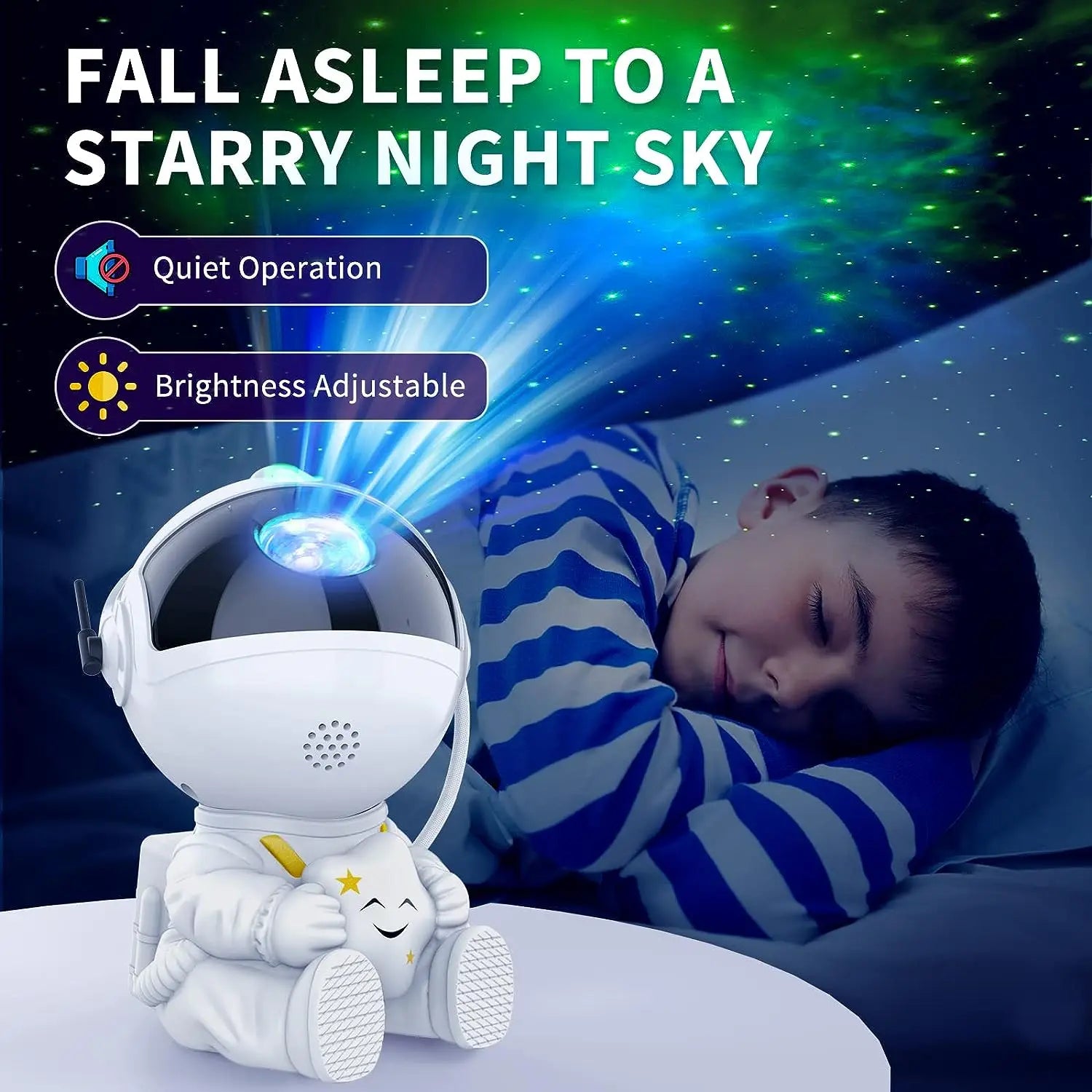 Star Projector Galaxy Night Light LED Lamp