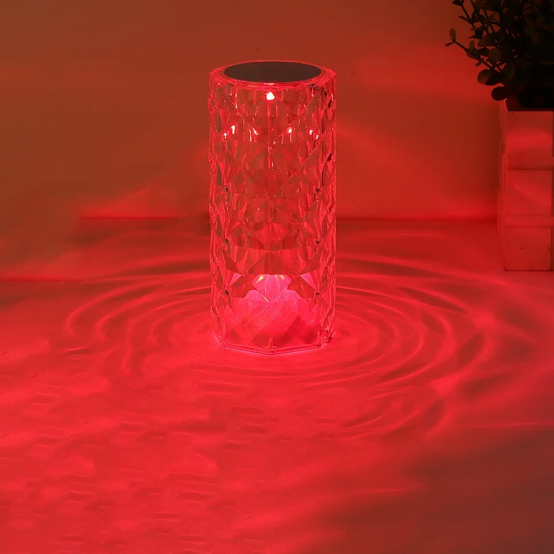 Crystal Table Lamp 16 Colors LED